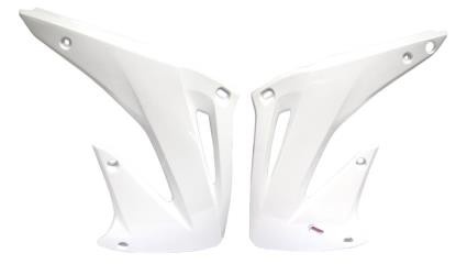 Picture of Radiator Scoops White Honda CRF450R 02-04 (Pair)