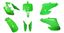 Picture of *Plastic Kit Complete Green Honda XR50R 00-03 (Pair)