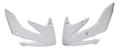 Picture of Radiator Scoops White Honda CRF250 04-09 (Pair)