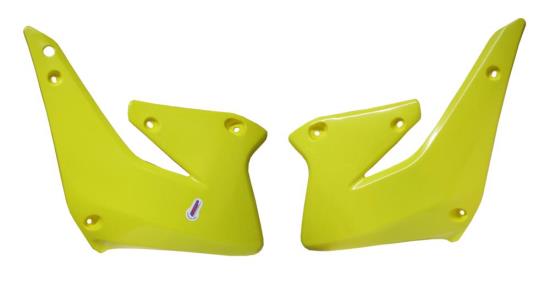 Picture of *Side Panels Yellow Kawasaki K250F 04-05, Suzuki RMZ250 04-0 (Pair)