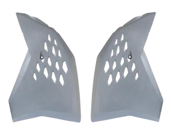 Picture of *Radiator Scoops Silver KTM S X07-08, EXC 08-10 (Pair)
