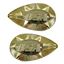 Picture of Tank Badges Gold Pear Shape as fitted to BSA B25/A65 (Pair)