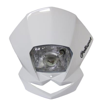 Picture of Headlight EMX White (E-Marked)