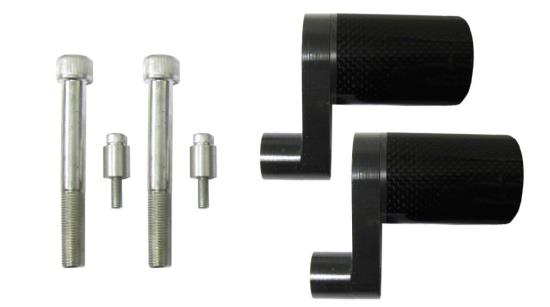 Picture of Shogun Frame Sliders Black Honda CBR1000RR 06-07 (Set)