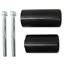 Picture of Shogun Frame Sliders Black Kawasaki ZX6RR 05-06 (Set)