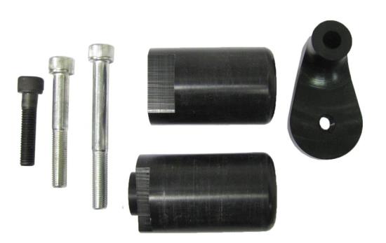 Picture of Shogun Frame Sliders Black Suzuki GSXR1000 01-02 (Set)