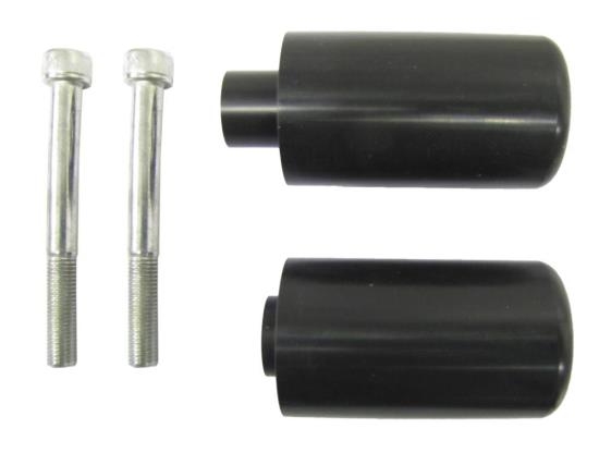 Picture of Shogun Frame Sliders Black Suzuki GSXR1000 07-08 (Set)