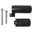 Picture of Shogun Frame Sliders Black Yamaha YZF-R6 06-07 (Set)