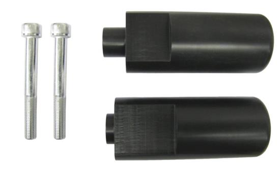 Picture of Shogun Frame Sliders Black Yamaha YZF-R1 04-06 (Set)