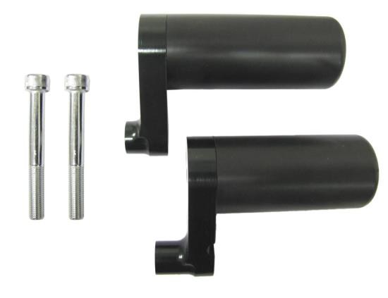 Picture of Shogun Frame Sliders Black Yamaha YZF-R1 07-08 (Set)