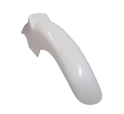 Picture of Front Mudguard White Fibreglass Air Foil 4"	Front Mudguard White Fibr