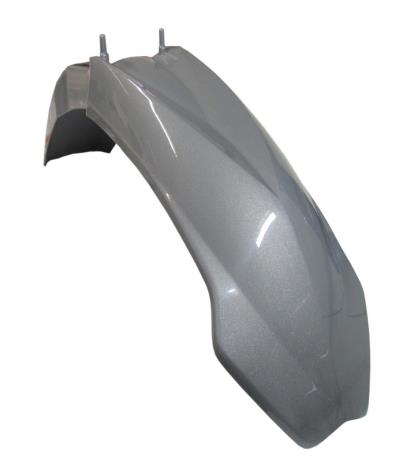 Picture of *Front Mudguard Silver KTM 2+4 Stroke SX 99-06, EXC 99-07
