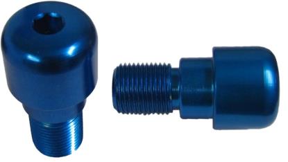 Picture of Bar End Weight Yamaha R6's Blue (Pair)