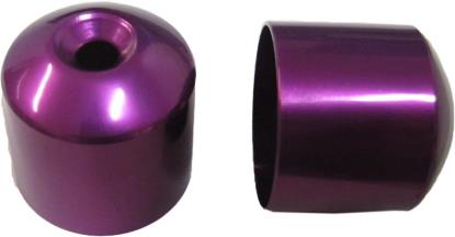 Picture of Bar End Cover Purple CBR400RR (Pair)