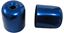Picture of Bar End Cover Blue RGV250, GSXR750L,M (Pair)