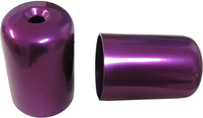 Picture of Bar End Cover Purple GSXR1100K-N (Pair)