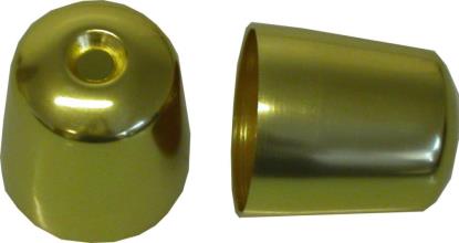 Picture of Bar End Cover Gold Triumph Daytona 900-1200, Sprint, S/Triple (Pair)