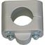 Picture of Handlebar Clamps Silver complete with spacers 7/8 & 1"Alloy (Pair)