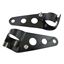 Picture of Headlight Brackets Black to fit forks 26mm to 37mm (Pair)