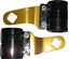 Picture of Headlight Brackets Gold Deluxe to fit forks 26mm to 37mm