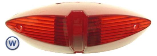Picture of Taillight Lens for 1999 Peugeot Speedfight 2 (50cc) (L/C) (Front Disc & Rear)