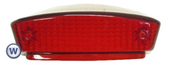 Picture of Taillight Lens for 1997 Malaguti F12 Phantom (50cc) (2T) (A/C)