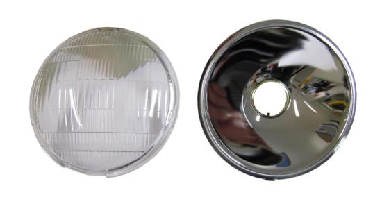 Picture of Headlight Replacement Glass 7' & Reflector for 379860