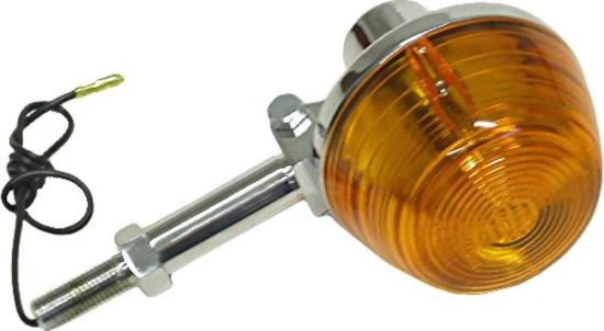 Picture of Indicator Honda CBs with 10mm 2' Stem (Amber)