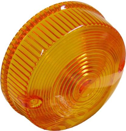 Picture of Indicator Lens Front L/H Amber for 1973 Kawasaki H1-D (3 Cylinder)