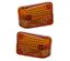 Picture of Indicator Lens Rear R/H Amber for 2007 Peugeot Speedfight (50cc) (A/C) (Front Disc & Rear)