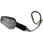 Picture of Complete Indicator LED Hexagon Black LongStem with Clear Lens E-Marked (Pair)