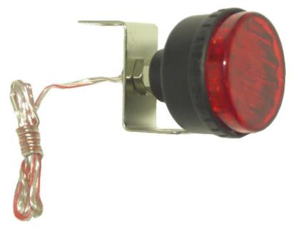 Picture of Marker Light Flashing Red with Single Bolt Fitting OD:45mm