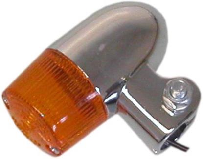 Picture of Indicator Mini Bullet Style Chrome (Amber)