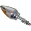 Picture of Indicator Mini Bullet Silver Aluminium New (Amber)