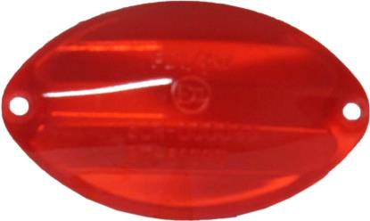 Picture of Rear Light Lens Medium Cateye Red