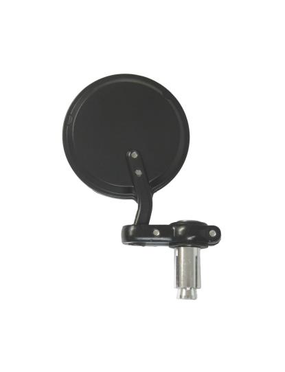 Picture of Mirror Bar End Black Round Right Hand