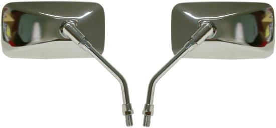 Picture of Mirrors Left & Right Hand for 2000 Yamaha SR 400 (Front Drum & Rear Drum) (3HTB) with 10mm thread