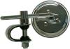 Picture of Mirror Clamp-on Chrome Round Left or Right 3'' Long Stem