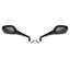 Picture of Mirrors 10mm Black Rectangle Left & Right inc LED indicators (Pair)