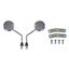 Picture of Mirrors 10mm Chrome Round Left & Right Vespa PX & Universal (Pair)