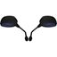 Picture of Mirrors Left & Right Hand for 1995 Piaggio NRG (50cc) (A/C) with 8mm thread
