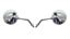 Picture of Mirrors 10mm Chrome Round Left & Right Honda Custom Short (Pair)