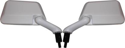 Picture of Mirrors Fairing White Left & Right Honda NS125R (Pair)