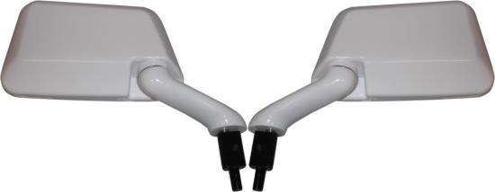 Picture of Mirrors Fairing White Left & Right Honda NS125R (Pair)