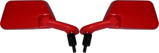 Picture of Mirrors Fairing Red Left & Right Honda NS125R (Pair)