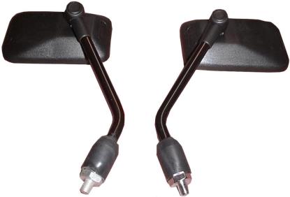 Picture of Mirrors Left & Right Hand for 1981 Kawasaki (K)Z 1100 B1 (GPZ) with 10mm thread