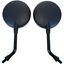 Picture of Mirrors 10mm Black Round Left & Right Kawasaki Z Style Short (Pair)