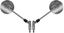Picture of Mirrors Left & Right Hand for 1970 Suzuki T 250 (Mark II) with 10mm thread