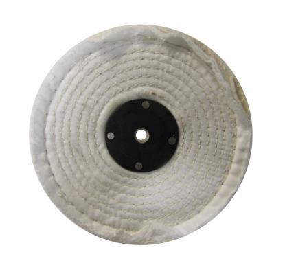 Picture of Polishing Stitched Mop (2 Section White) 6 Inch Diameter