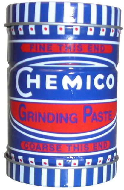 Picture of Chemico Grinding Paste with a fine & coarse paste